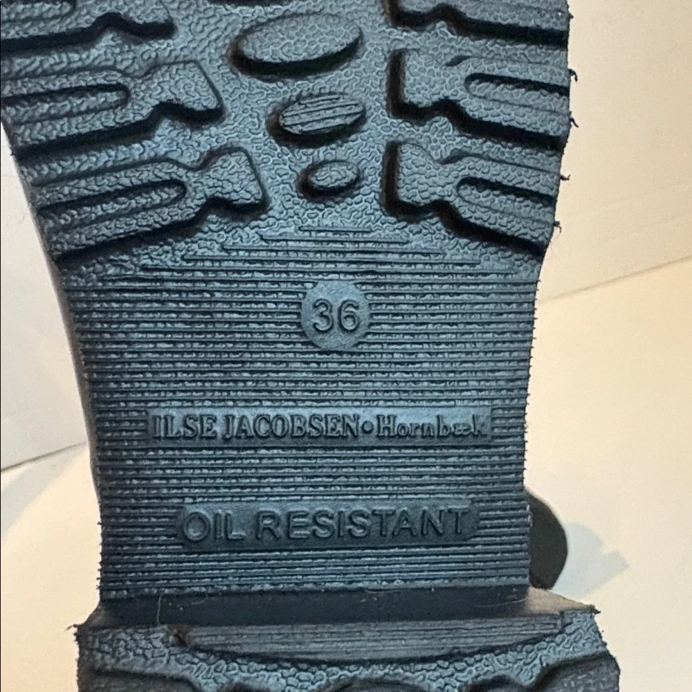 Ilse Jacobsen Rub 47’ short rubber waterproof boots w heel army green Sundance